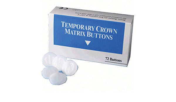Advantage Dental ADV-100 Temporary Crown Matrix Buttons 72/Pk Advantage Dental ADV-100 Temporary Crown Matrix Buttons 72/Pk